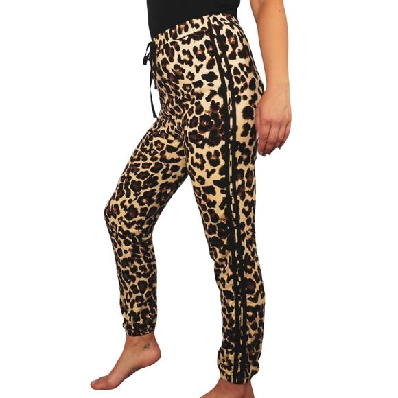 ASOS Leopard Print Joggers Leggings XS Animal Print - Picture 6 of 6